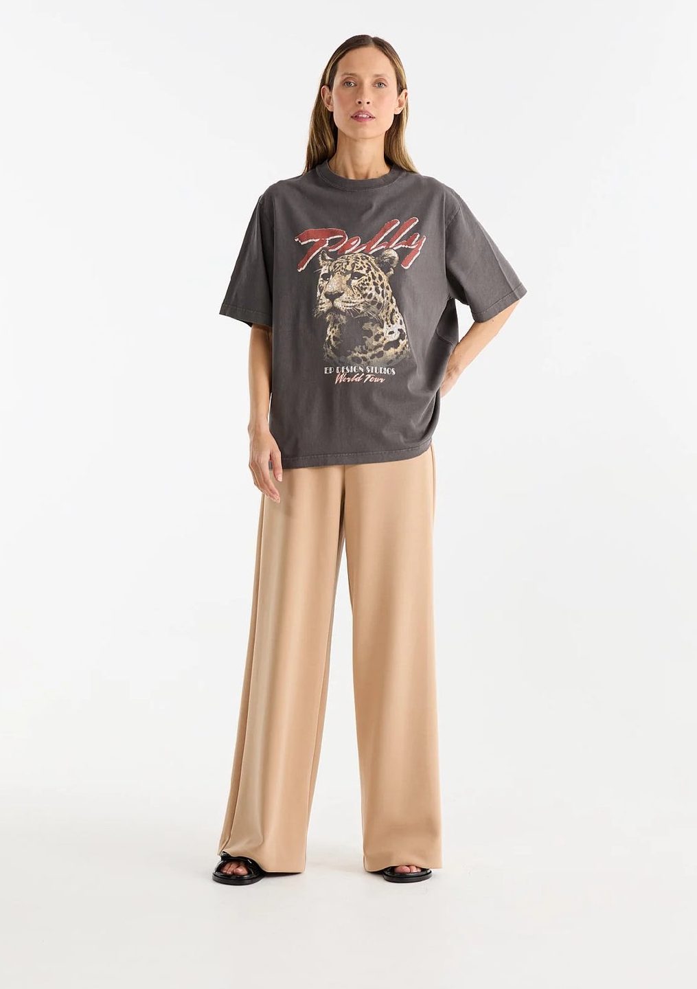 ENA PELLY // Pelly Tour Tee SMOKE