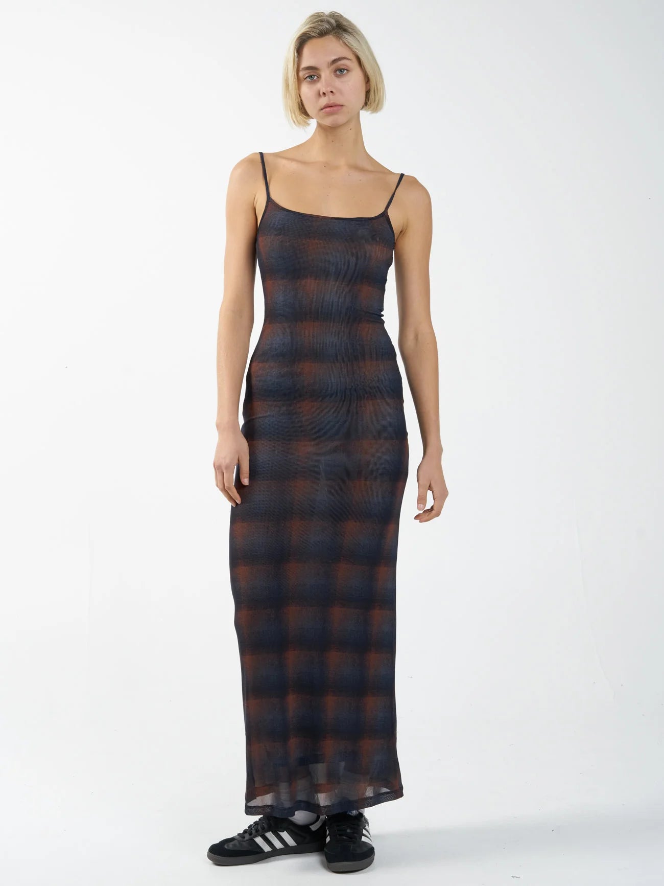 THRILLS // Enmesh Dress MIDNIGHT BLUE