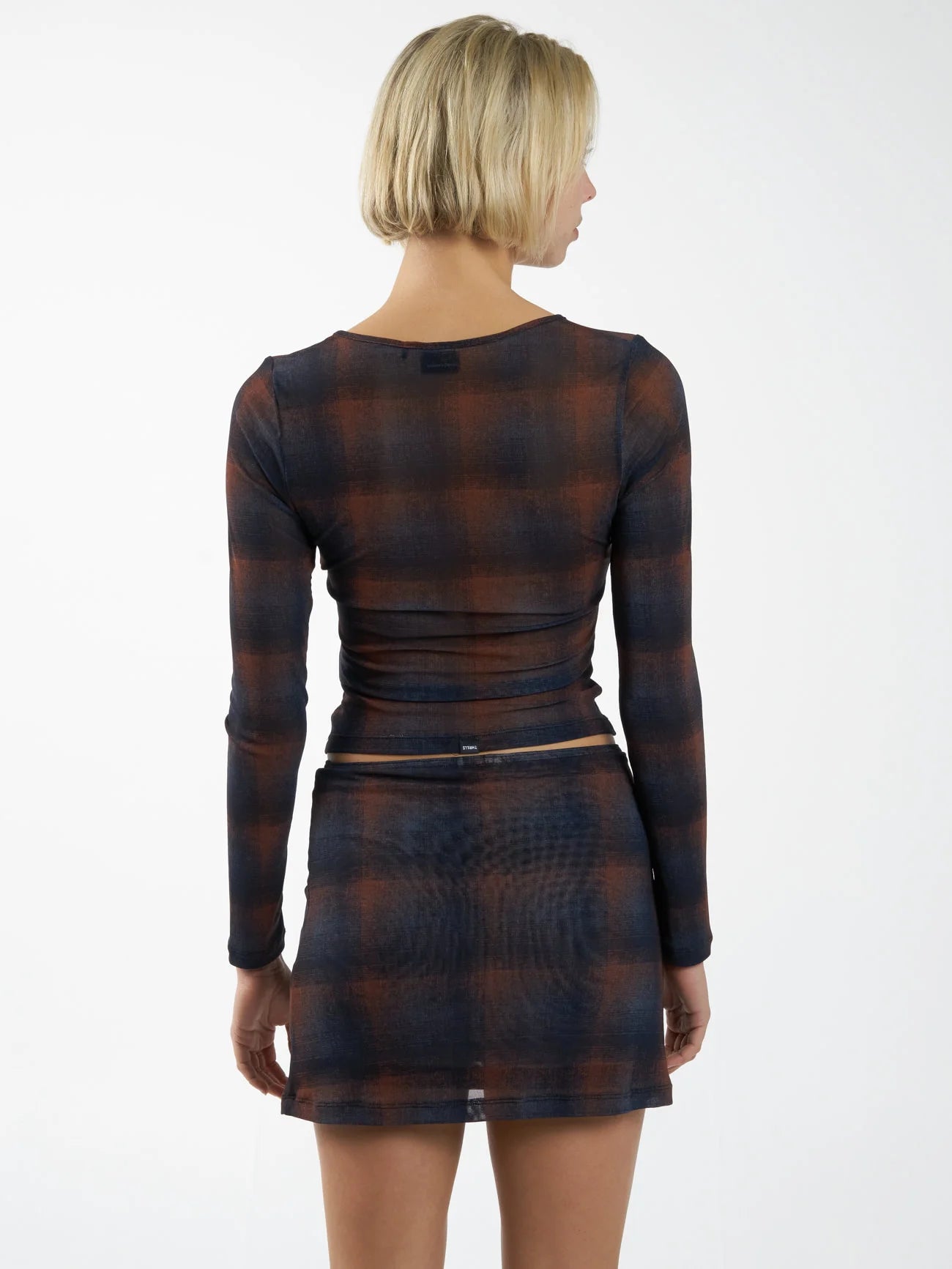 THRILLS // Enmesh Top MIDNIGHT BLUE