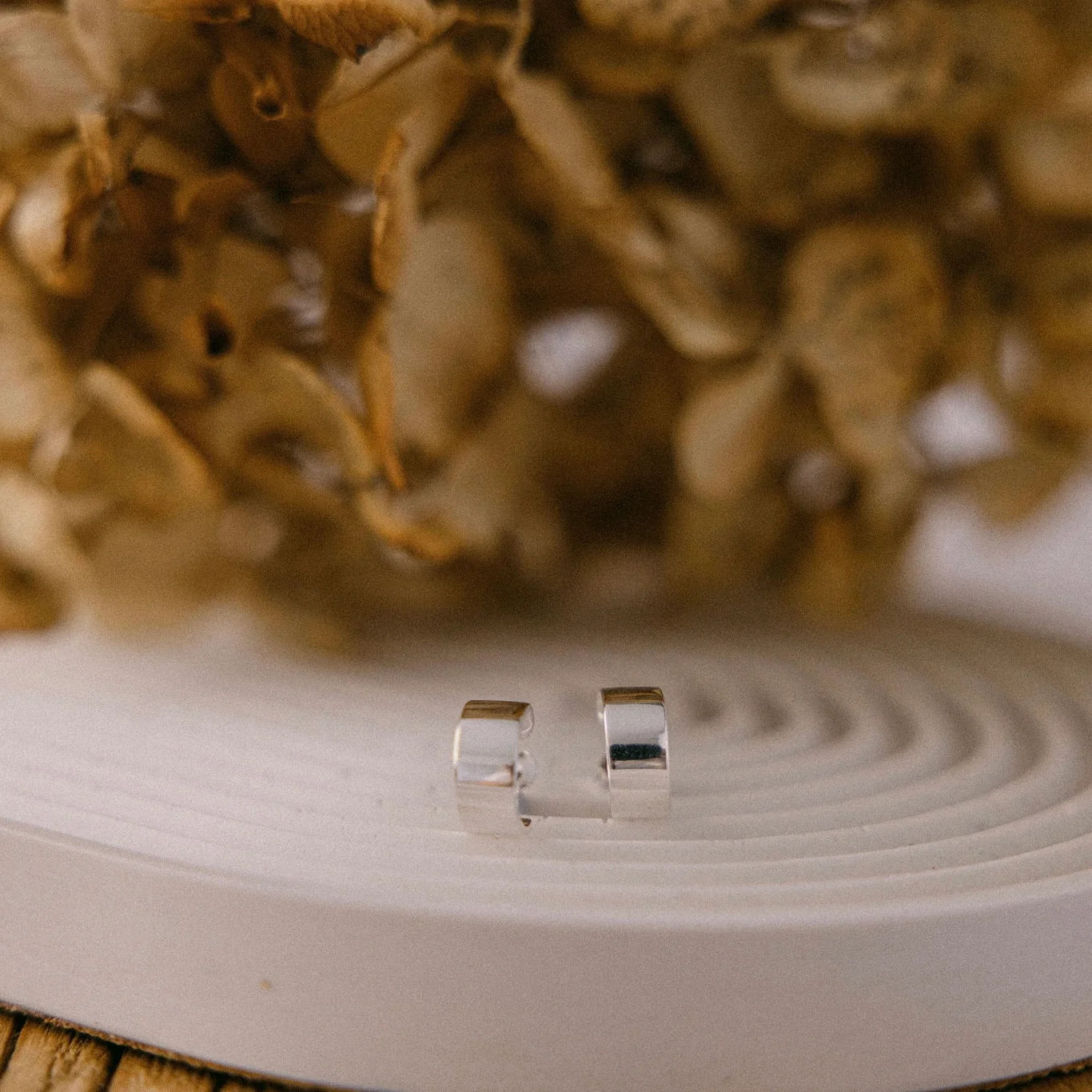 SILVER LININGS // Solid Cuff Earrings SILVER
