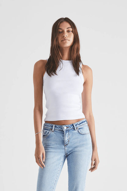 NEUW // Jonesy Singlet WHITE