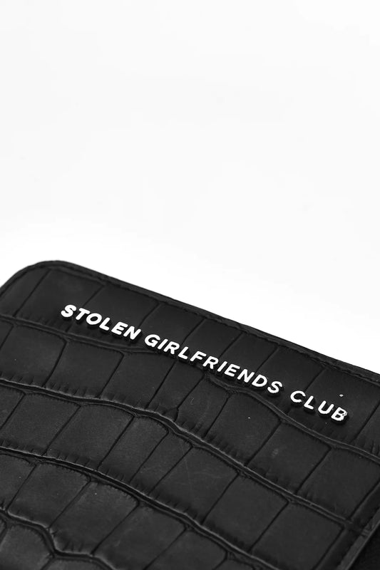 STOLEN GIRLFRIENDS CLUB // Little Trouble Wallet MATTE BLACK