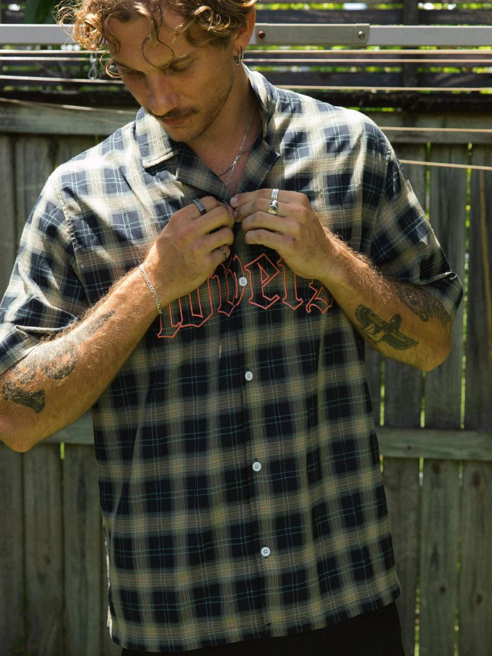 BILLY BONES // Lovers Check Bowlo OLIVE