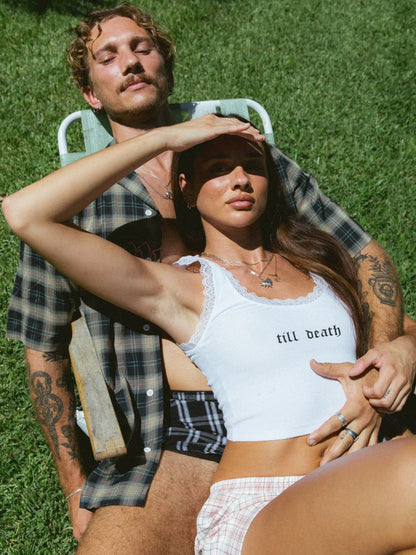 BILLY BONES // Lovers Check Bowlo OLIVE