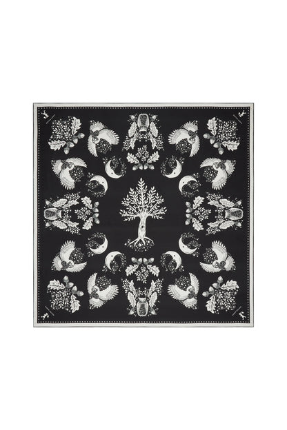 KAREN WALKER // Night Owl Scarf BLACK