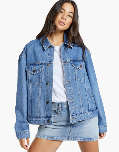 KSUBI // Oversized Jacket Heritage BLUE