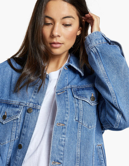 KSUBI // Oversized Jacket Heritage BLUE