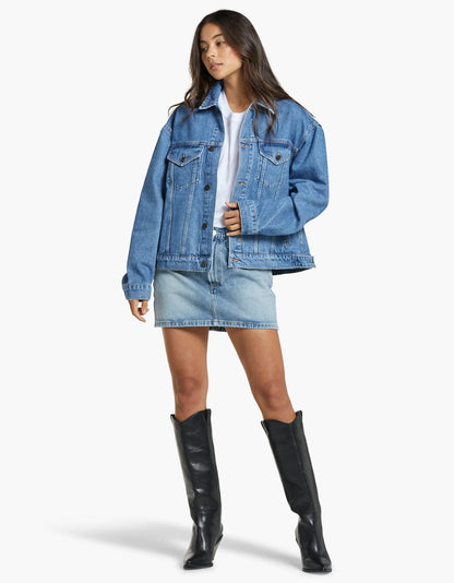 KSUBI // Oversized Jacket Heritage BLUE