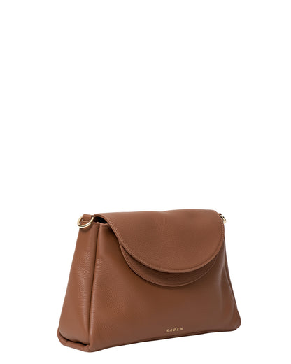 SABEN // Beckett Shoulder Bag TAN LUXE
