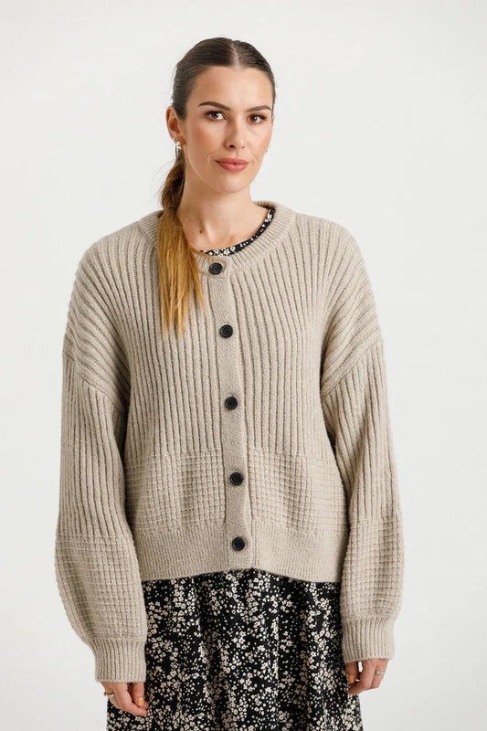 THING THING // Sizzle Cleo Cardigan OATMEAL