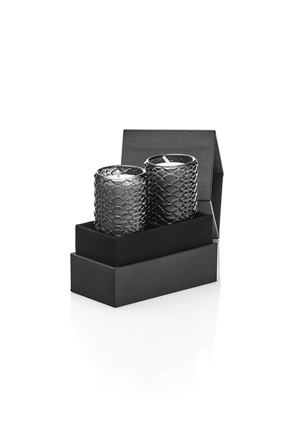 STOLEN GIRLFRIENDS CLUB // Small Candle BLACK COATED GLASS