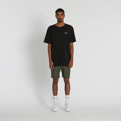 CRATE // Scripted Stamp Walk Shorts KHAKI