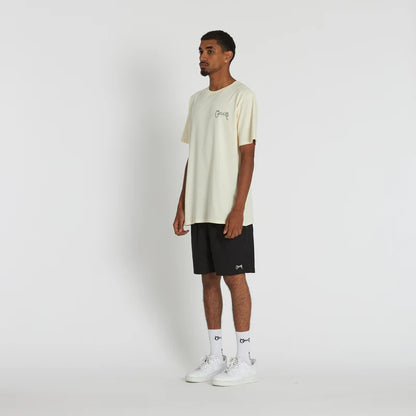 CRATE // Scripted Stamp Walk Shorts BLACK