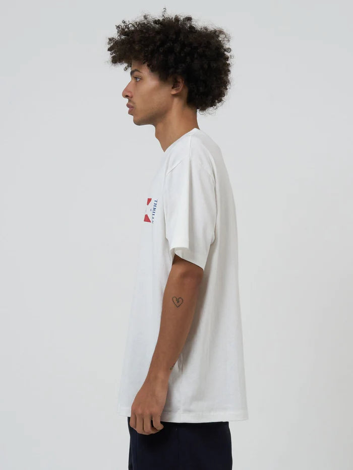 THRILLS // United For All Merch Fit Tee DIRTY WHITE