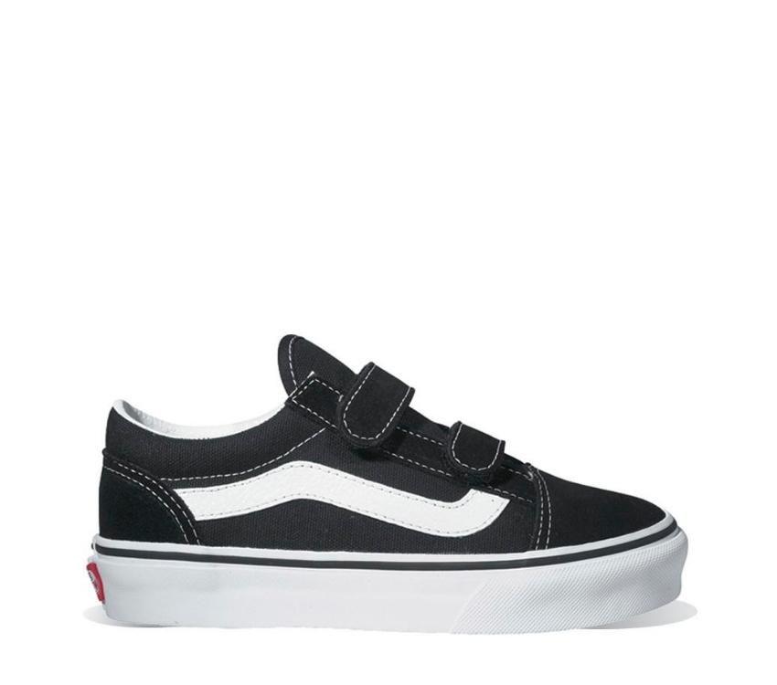 VANS // Kids Old Skool Velcro BLACK/WHITE