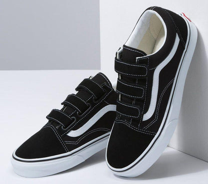 VANS // Old Skool Velcro BLACK/WHITE