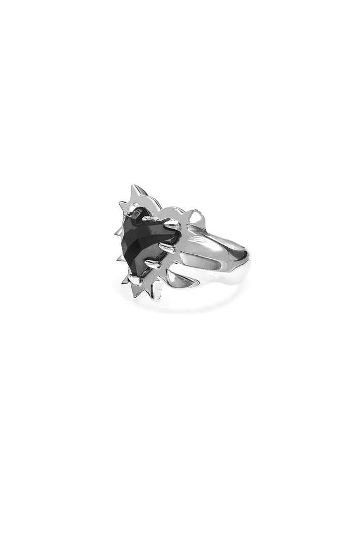 STOLEN GIRLFRIENDS CLUB // Rebellious Heart Ring ONYX