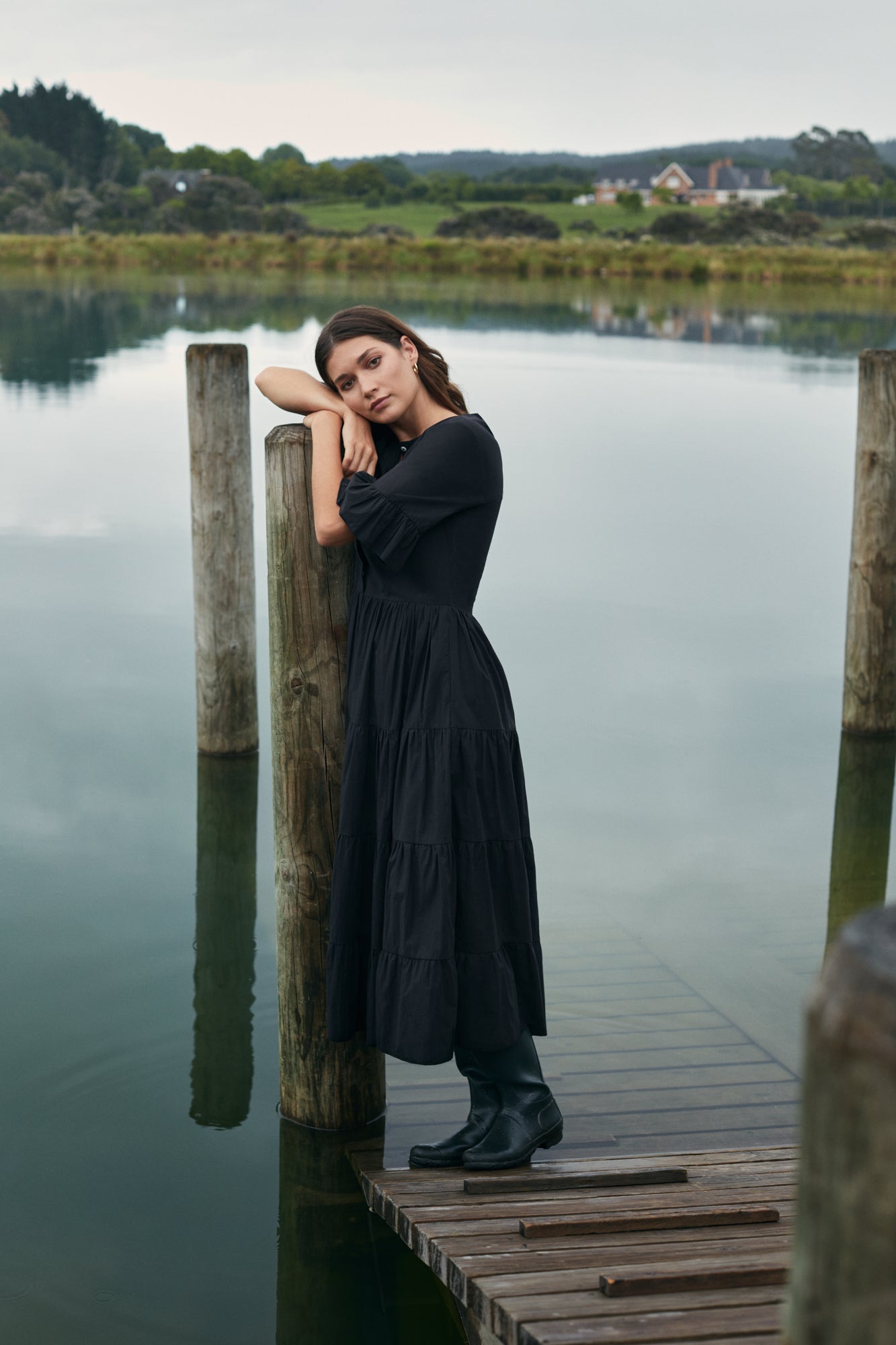 TUESDAY LABEL // Bridie Dress BLACK