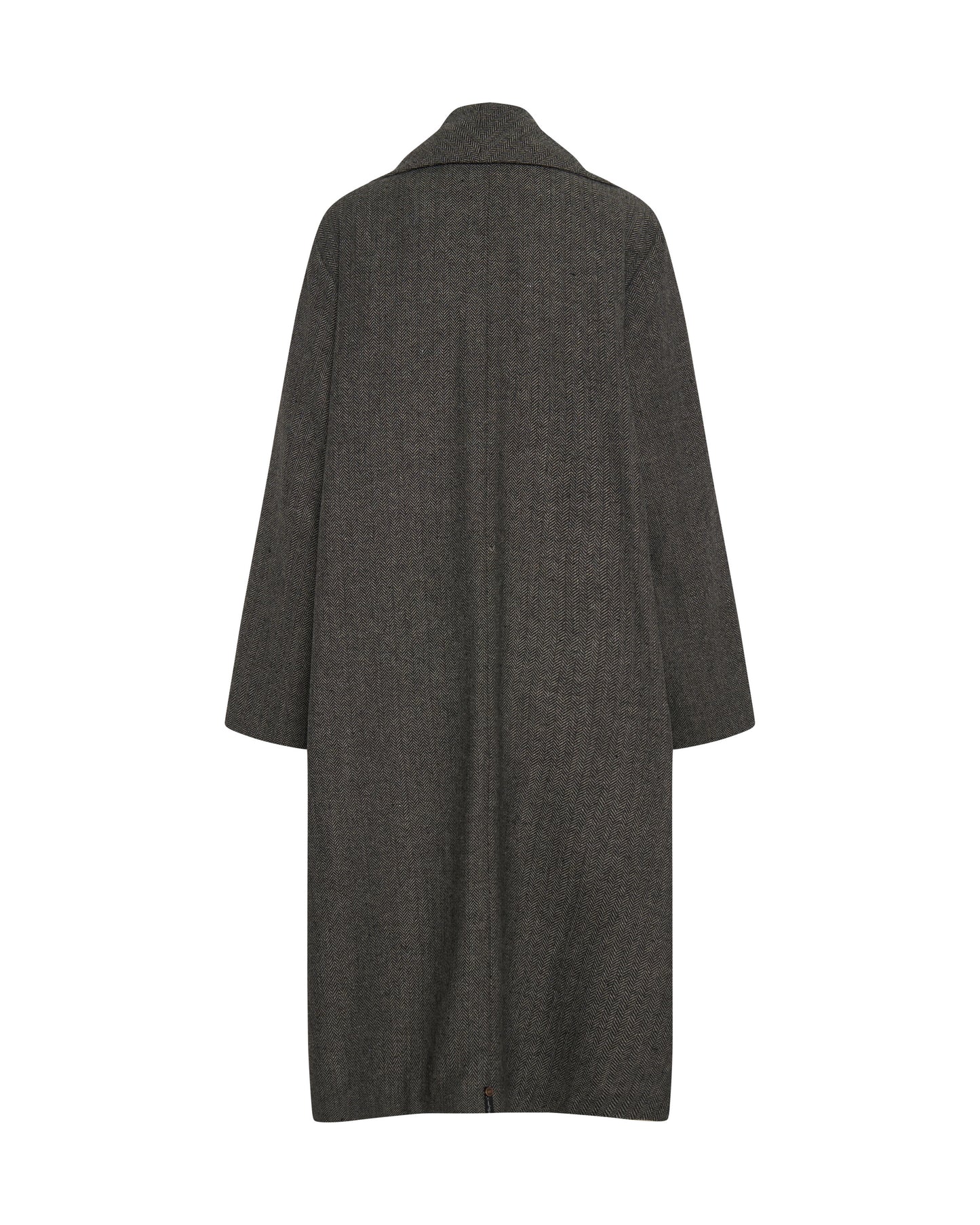 ONE TEASPOON // Herringbone Blanket Coat GREY