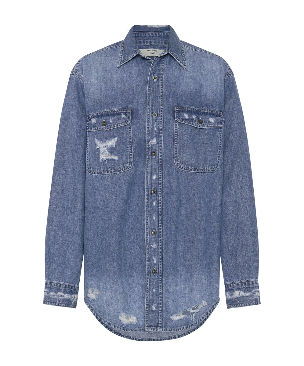 ONE TEASPOON // Everyday Denim Shirt PACIFICA