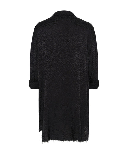 ONE TEASPOON // Dirty Angel Longline Shirt BLACK