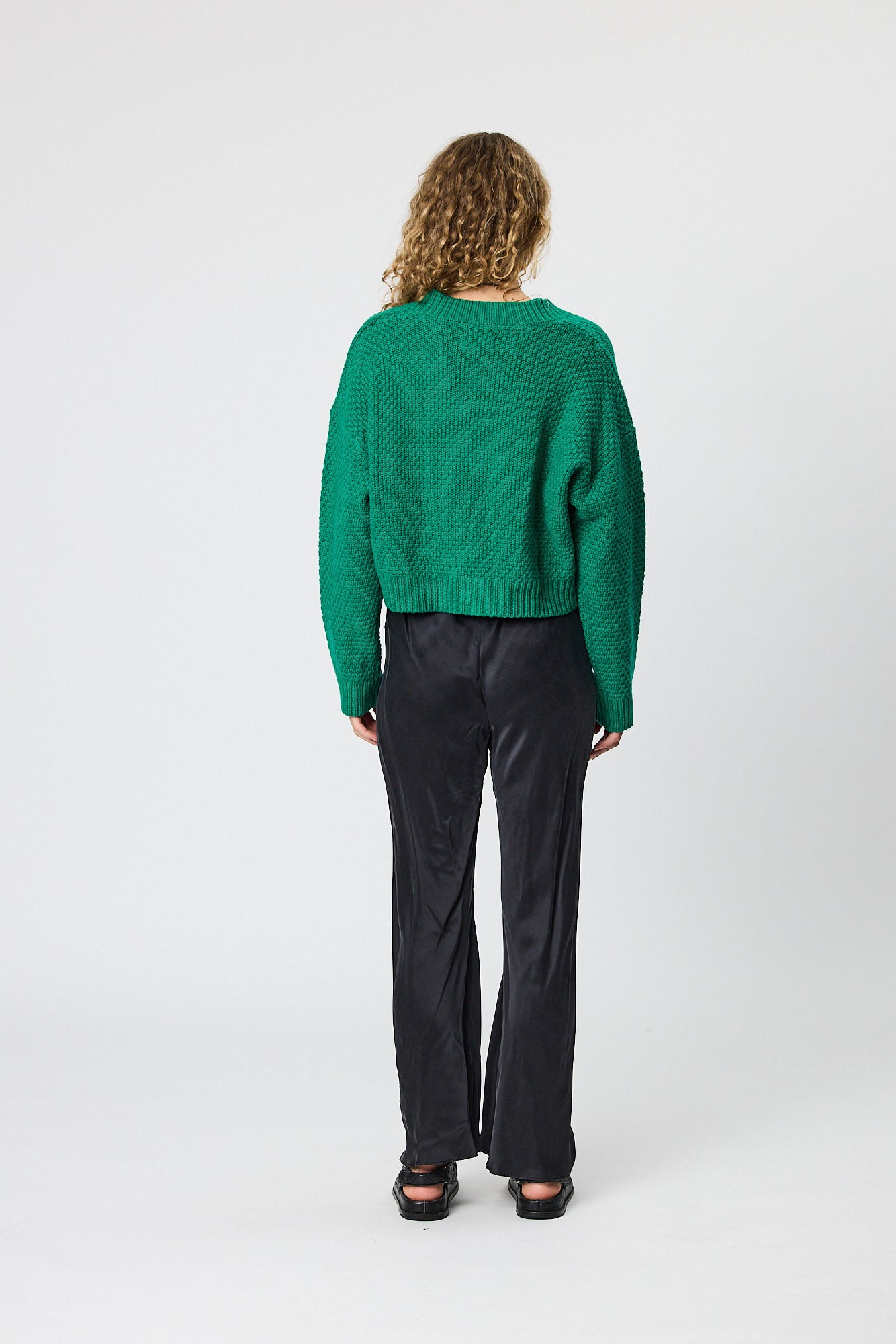REMAIN // Milly Knit Cardi EMERALD