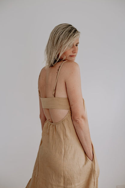 LE EDIT // Kaia Maxi Dress BEIGE