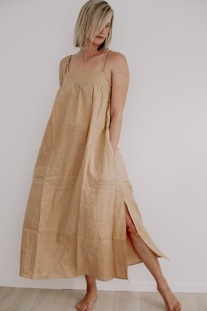 LE EDIT // Kaia Maxi Dress BEIGE
