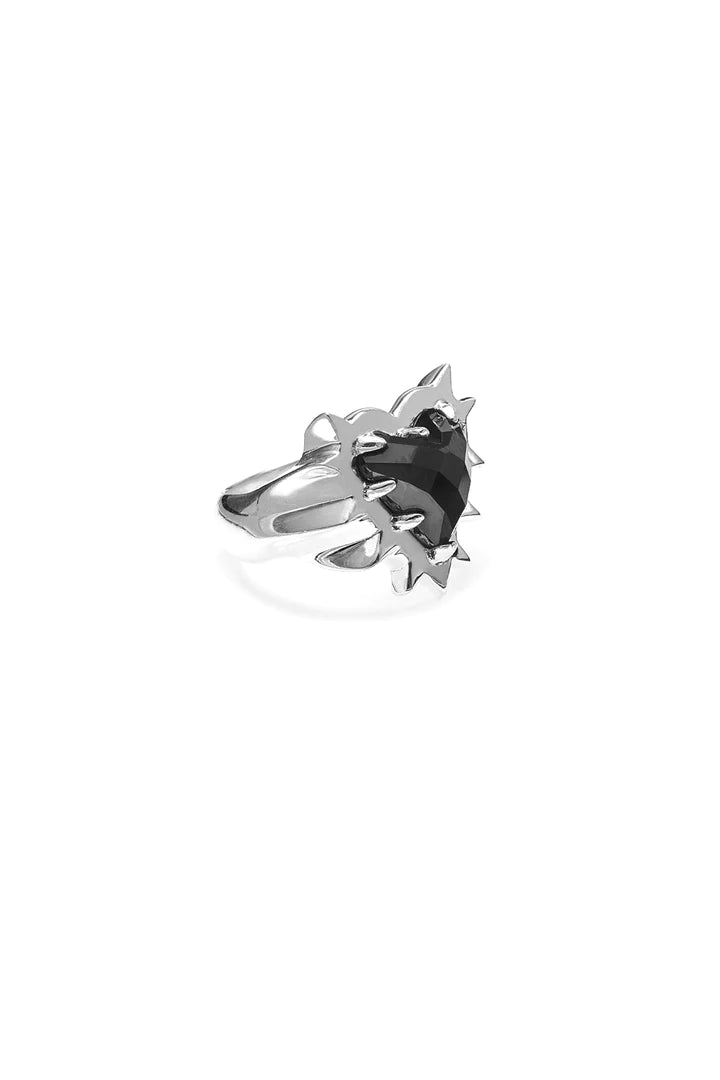 STOLEN GIRLFRIENDS CLUB // Rebellious Heart Ring ONYX