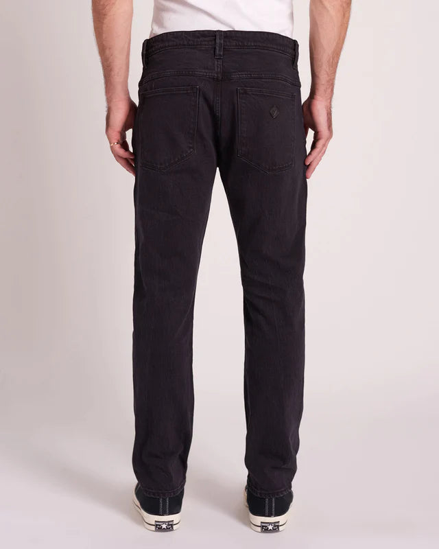 ABRAND // A Straight Primal Black WASHED BLACK
