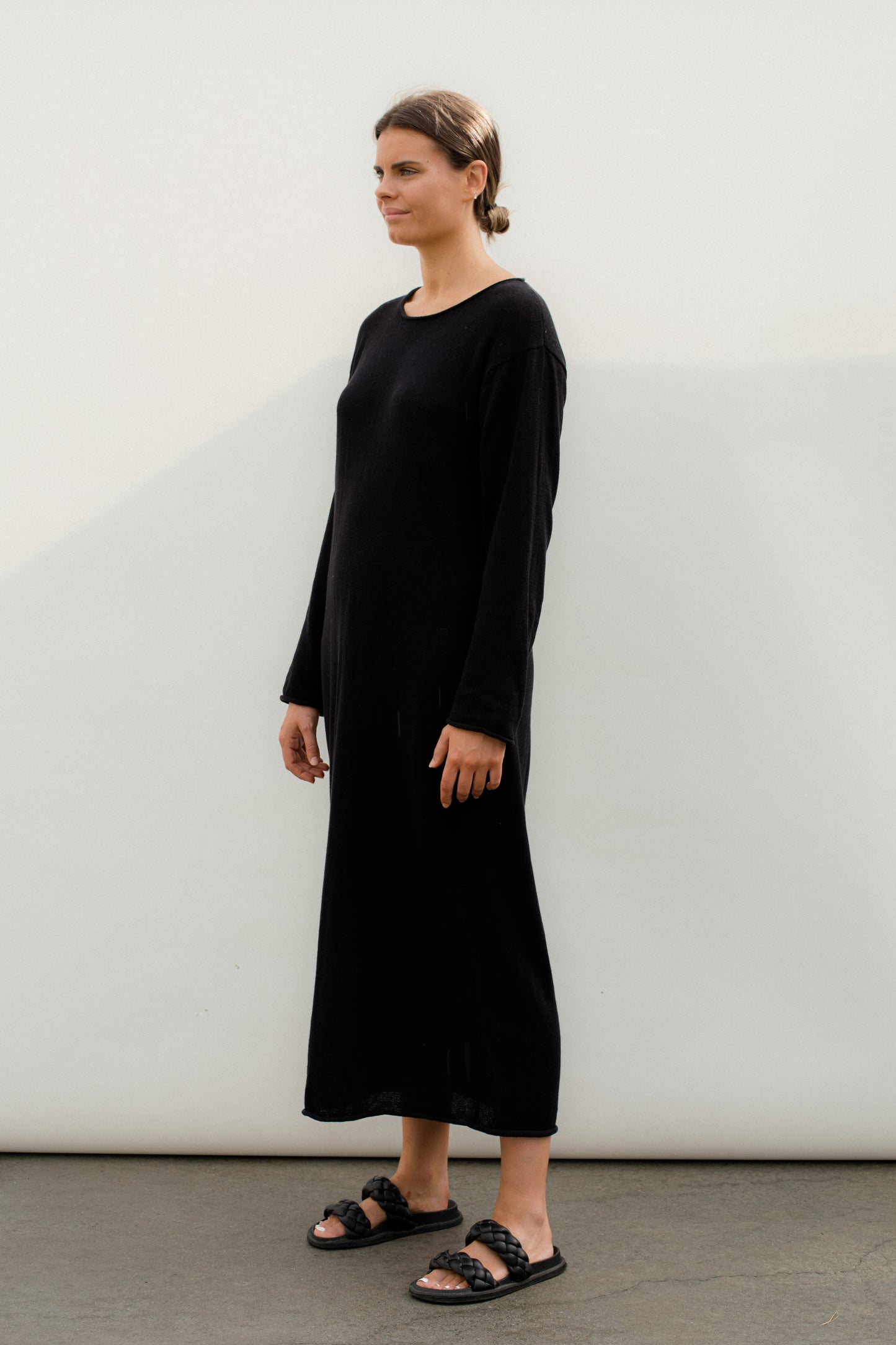 BEIGED // Jane Knit Dress BLACK