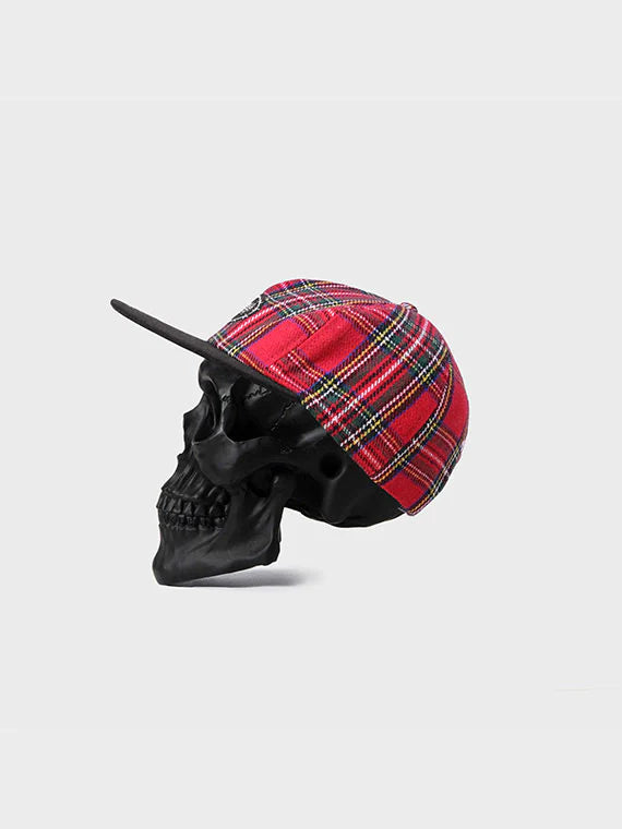 BILLY BONES // Bones Barb Cap TARTAN