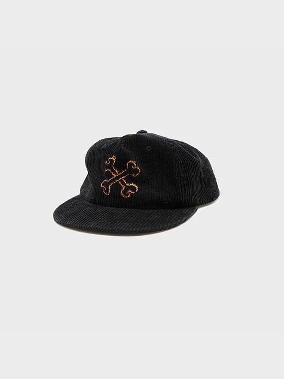 BILLY BONES // On Fire Vintage Black Cord Cap