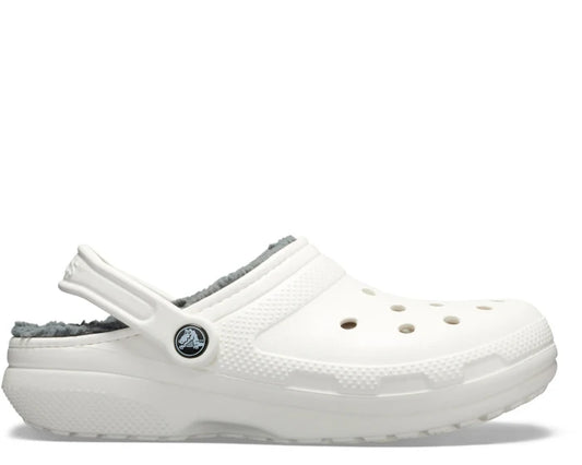 CROCS // Classic Lined Clog WHITE/GREY