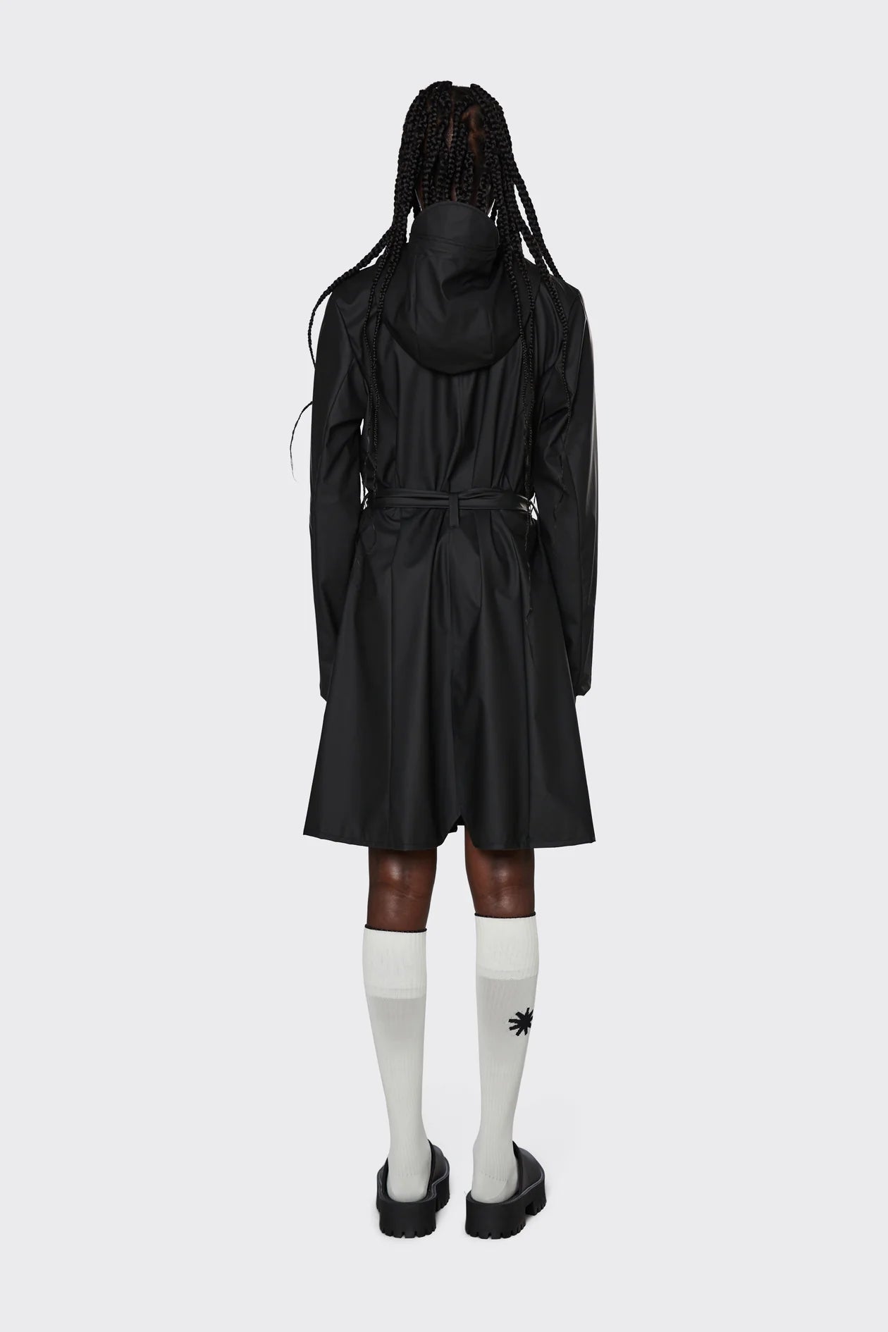 RAINS // Curve Jacket BLACK