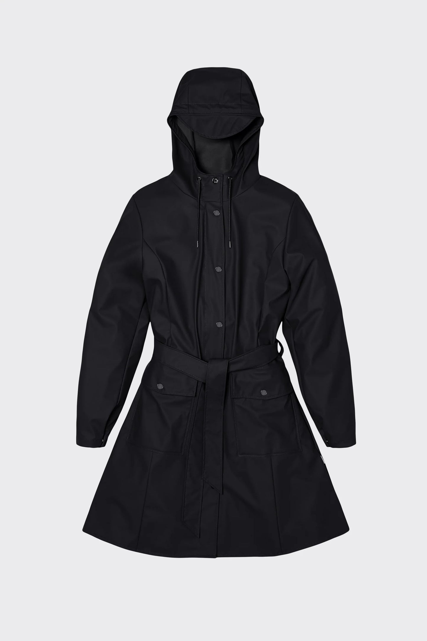 RAINS // Curve Jacket BLACK