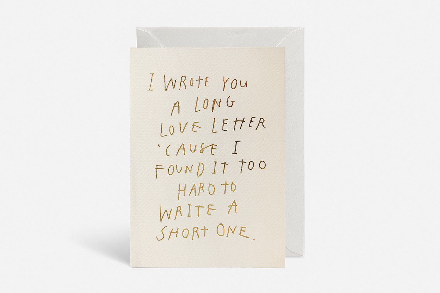 BLACKLIST // Love Letter Card