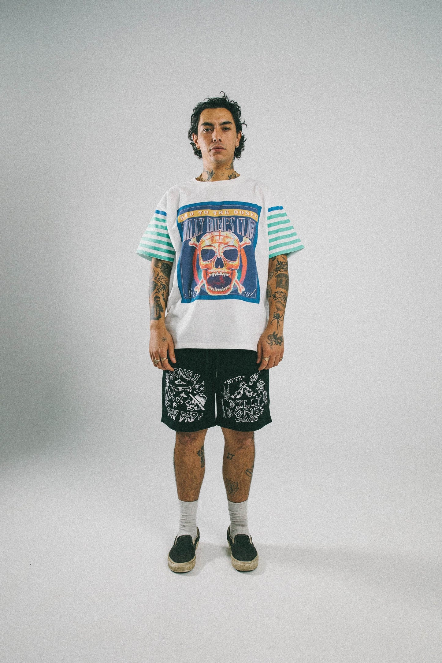 BILLY BONES // Flash Shorts Vintage Black