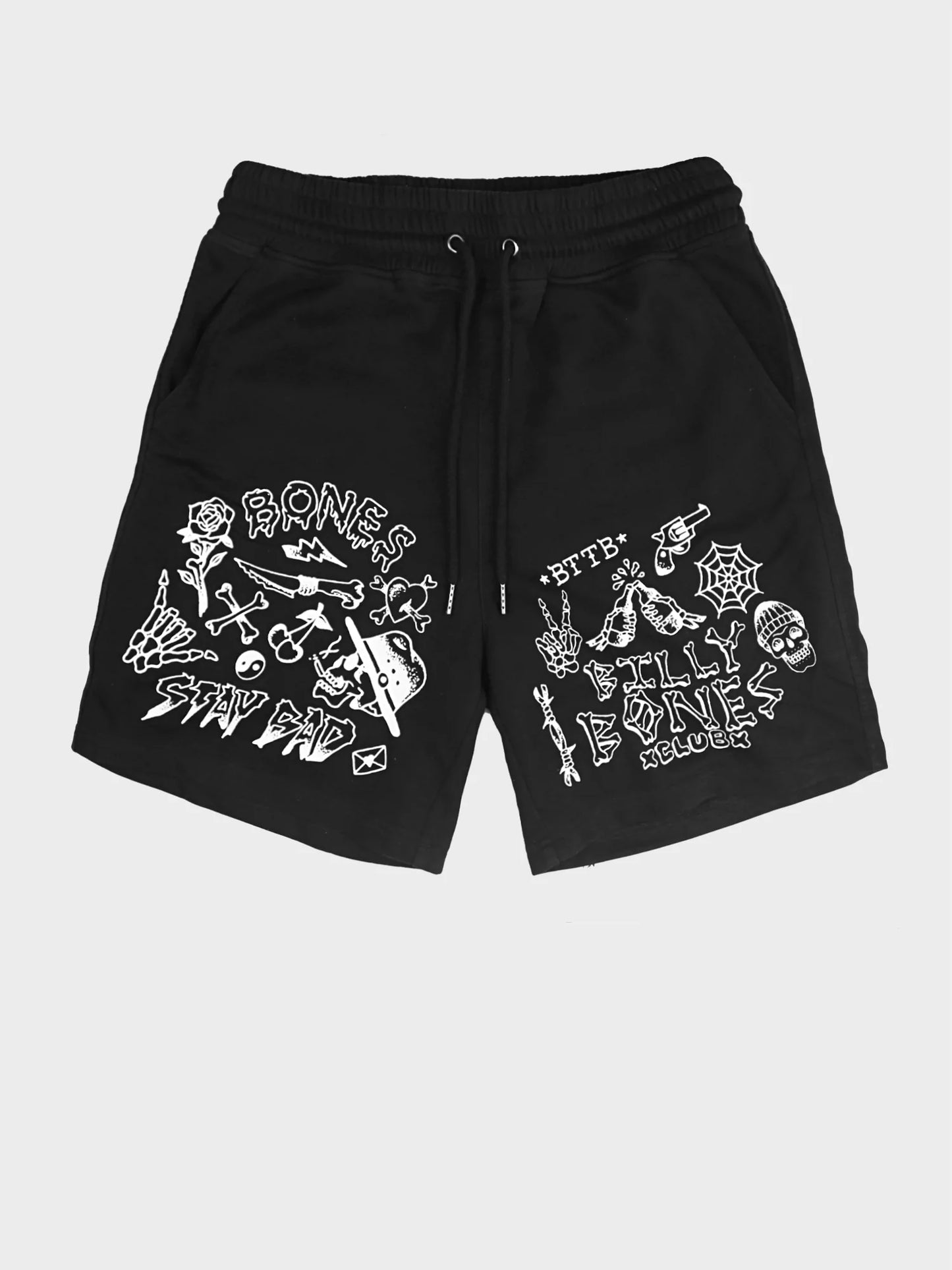 BILLY BONES // Flash Shorts Vintage Black
