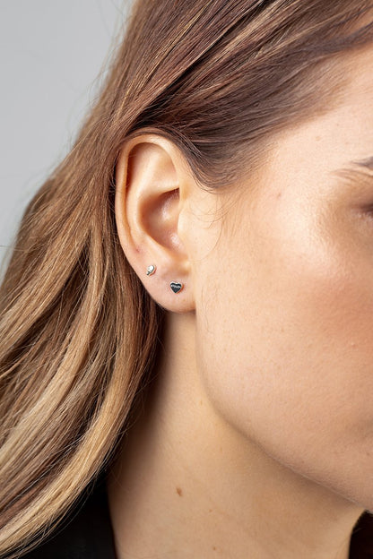 SGC // Tiny Stolen Heart Earrings