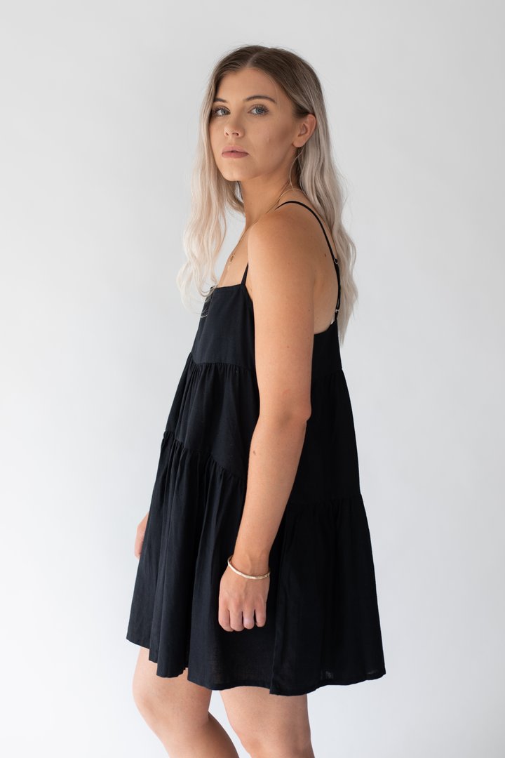 BEIGED // Goldie Dress BLACK