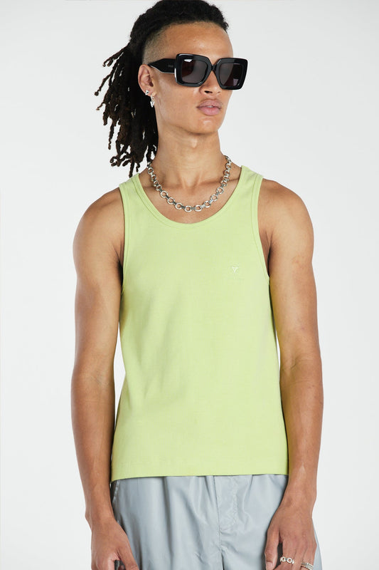 STOLEN GIRLFRIENDS CLUB // Rib Tank GREEN