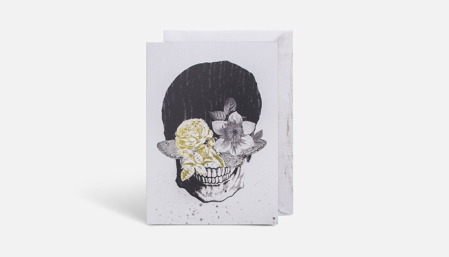 BLACKLIST // Skull Rose Card