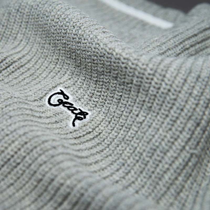 CRATE // Knitted Frankie Crew GREY