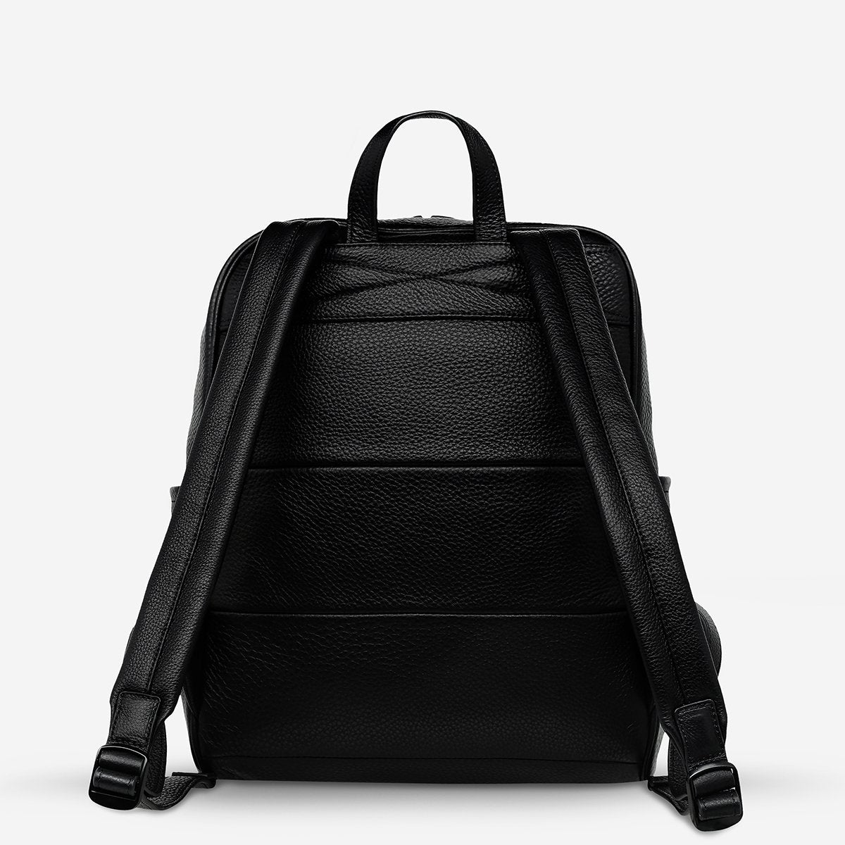 STATUS ANXIETY // If You Call Leather Backpack BLACK