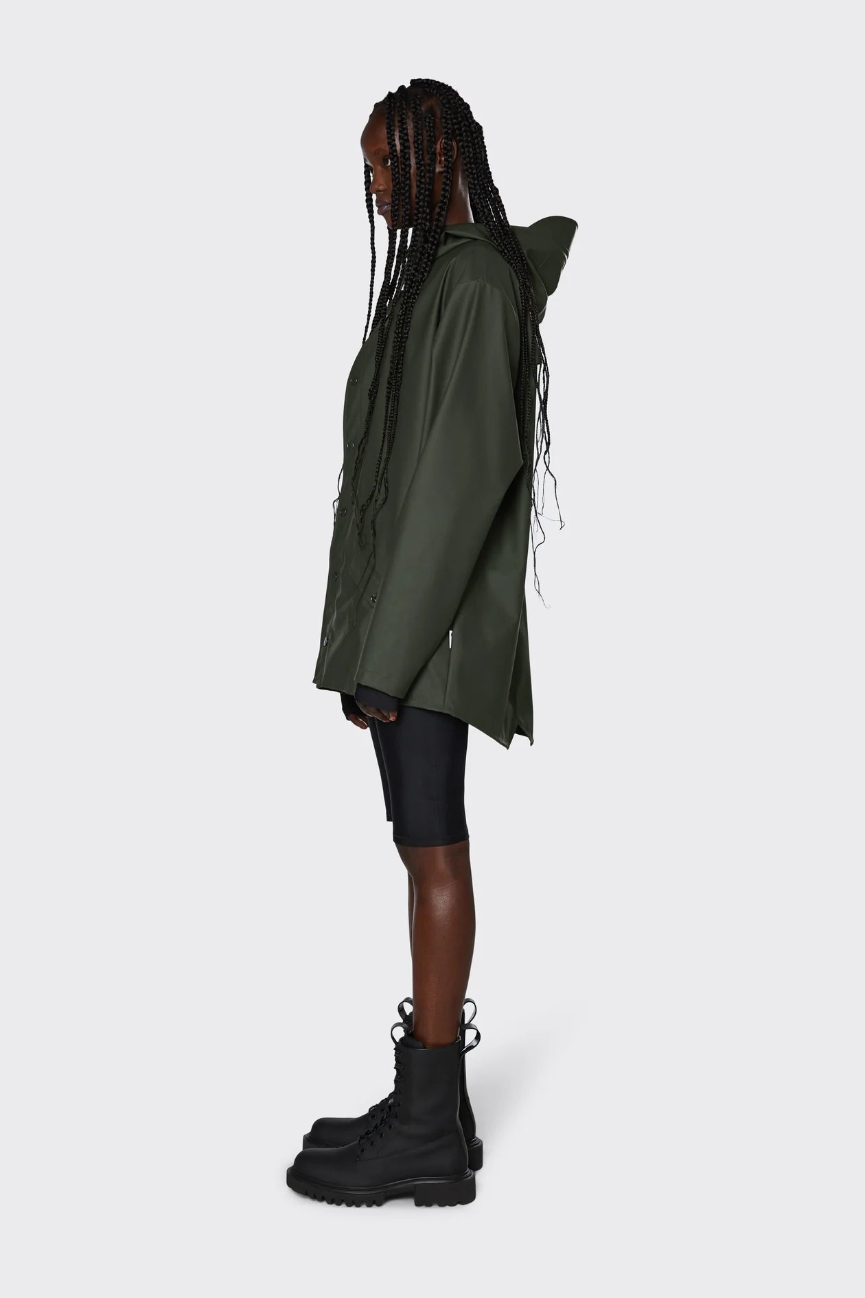 RAINS // UNISEX Classic Jacket GREEN