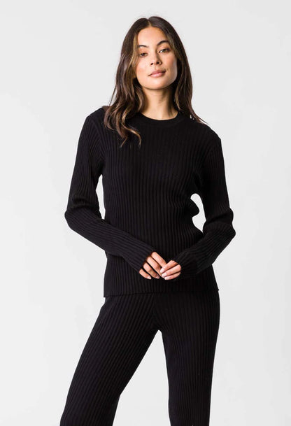 REMAIN // Jean Knit Sweater BLACK