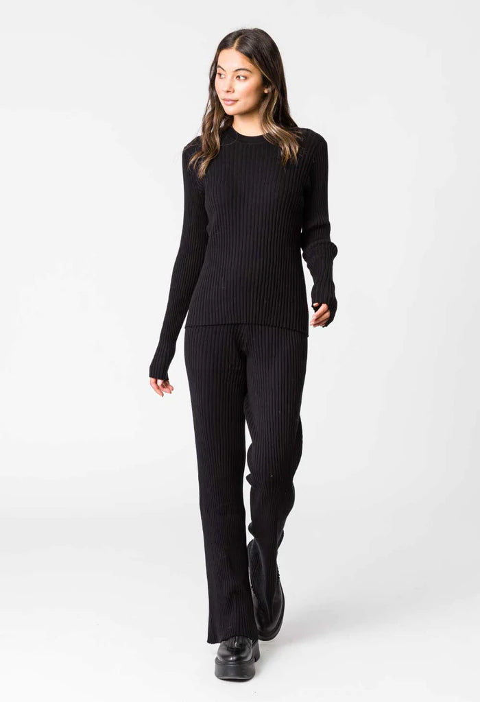 REMAIN // Jean Knit Sweater BLACK