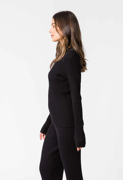 REMAIN // Jean Knit Sweater BLACK