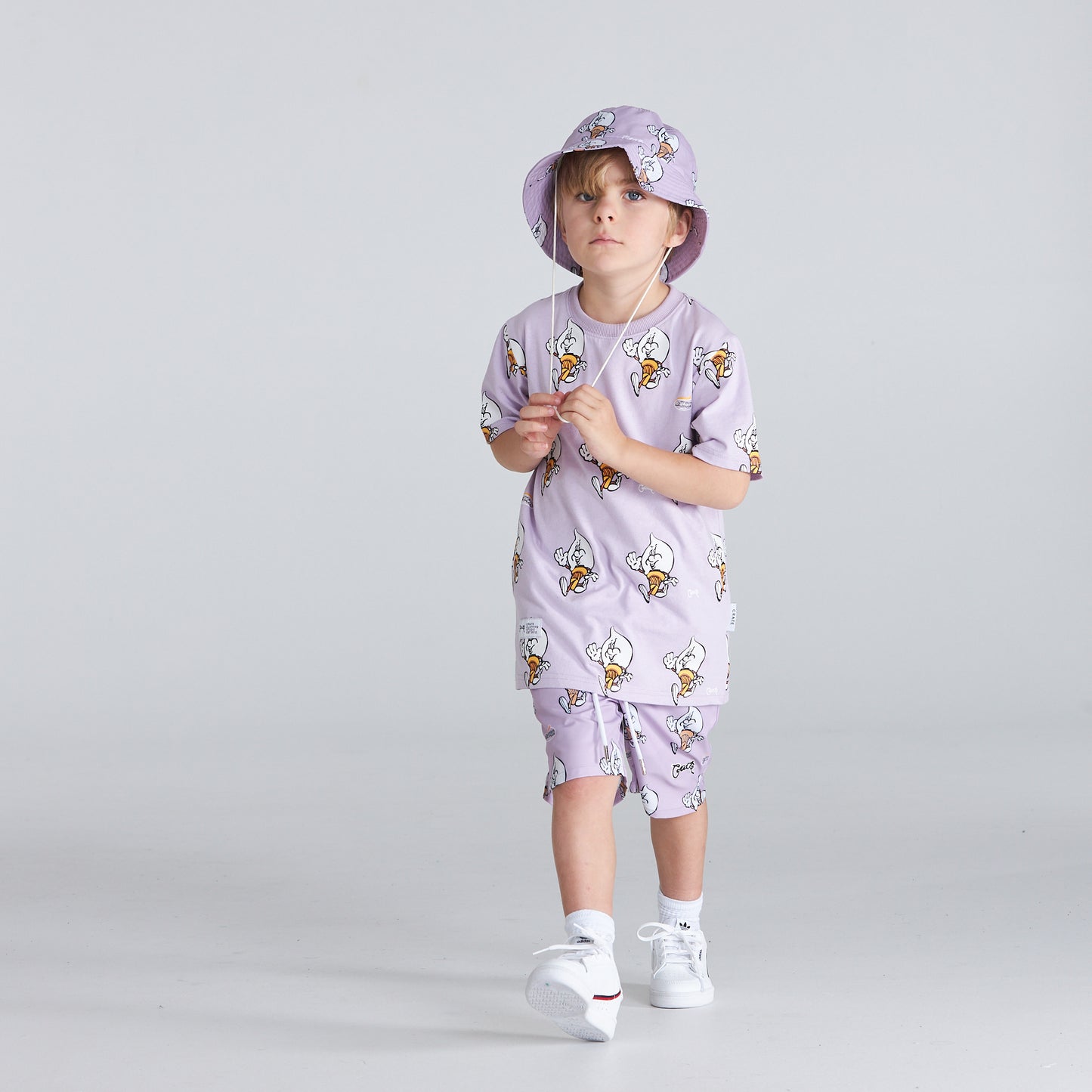 CRATE KIDS // Mr Whippy Bucket Hat LILAC